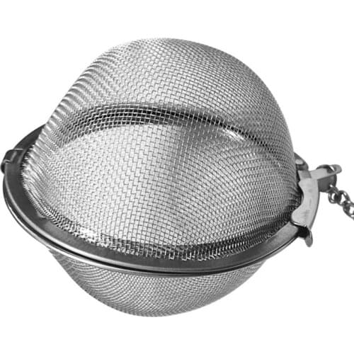 Tea Strainer Filter 304 Stainless Steel Tea Infuser Ball Non Toxic Large Enough Tea Drink Supplies Anti Rust Durable Tea Cooking