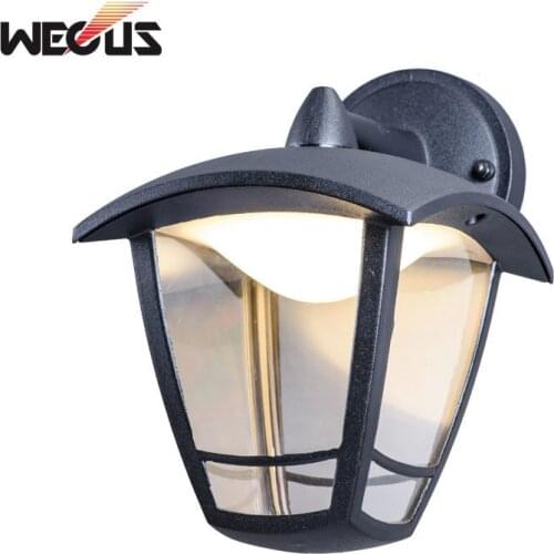 New Die Cast Aluminum Wall Lamp Bar Coffee Shop Bathroom Home Led Lights Outdoor Aisle Park Gaeden Corridor Wall Lighting