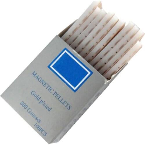 800 gauss Ear beads magnetic stickers affixed sticking point adjustment myopia thin blood pressure Good effect Magnetic therapy