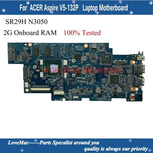 WorldwideHuntoon Mainboard For Lenovo IdeaPad 100S-14IBR Laptop Motherboard N3050 CPU 2GB RAM onboard 100% tested