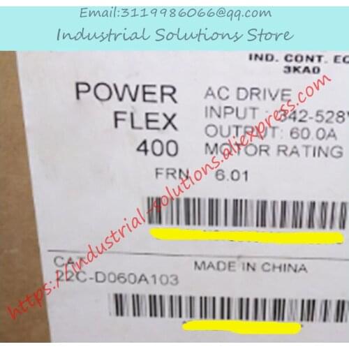 New 22C-D060A103 22C-DO60A1O3 PowerFlex 400- 30KW