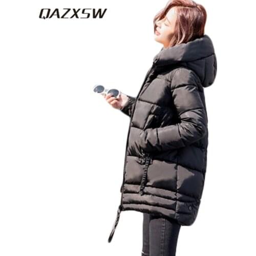 Женские пуховики-пальто QAZXSW China At AliExpress