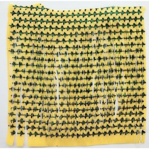 Fishing Lure Silicone Skirt Layers,Silicone Skirt Material for Tackle Craft, DIY Spinner, Rubber Jigs, Buzzbait--10b