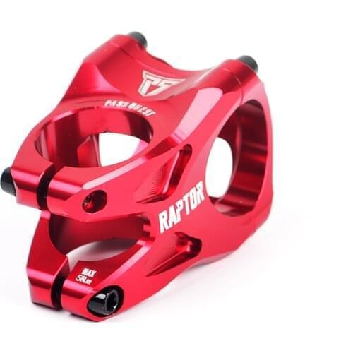 PASS QUEST RAPTOR 31.8mm 28.6mm Bicycle Stem MTB DH ENDURO Bike Stem Black/Purple/Red/Green/Blue Taiwan OEM Bike Tube Neck