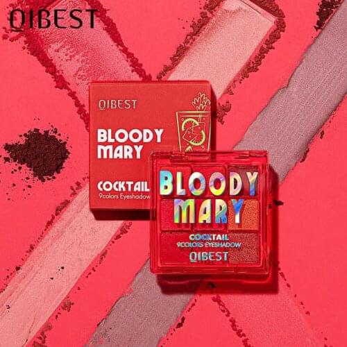 9 Colors Matte Eye Shadow Palette Earth Pumpkin Eye Shadow Hold Makeup Lock Color Waterproof Natural Beauty Cosmetic TSLM1