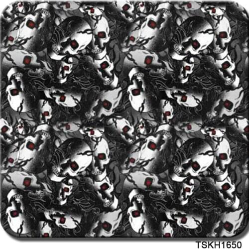 TSKH 1650 width 50cm 10Sqm Monster skull hydro printing film water transfer film