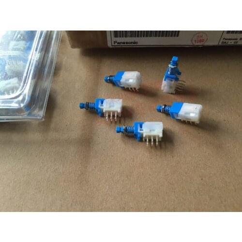 [VK] Import from Japan direct key switch key button with lock 6 pin 6 feet self locking power switch power amplifier