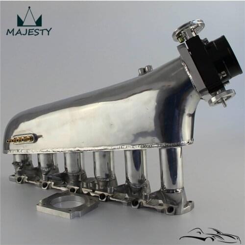 Intake Manifold + Universal 80mm Throttle body For B*MW E*30 M*20 3*20i / 3*25i 87-91