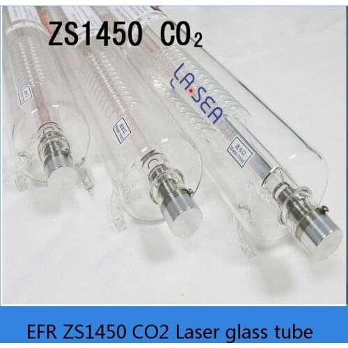 High quality EFR ZS1450 100W co2 laser glass tube for co2 laser engraving and cutting machine