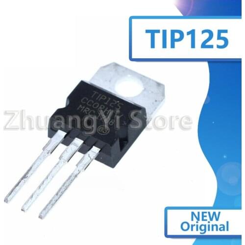 10pcs/lot TIP125 TIP122 TIP120 TIP127 TIP142T TIP147T TO-220 through-hole transisrot bipolar In Stock