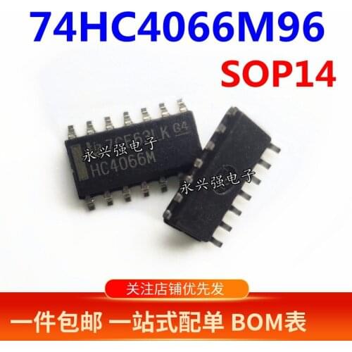 100% New&original CD74HC4066M96 74HC4066M HC4066M SOP14 In Stock