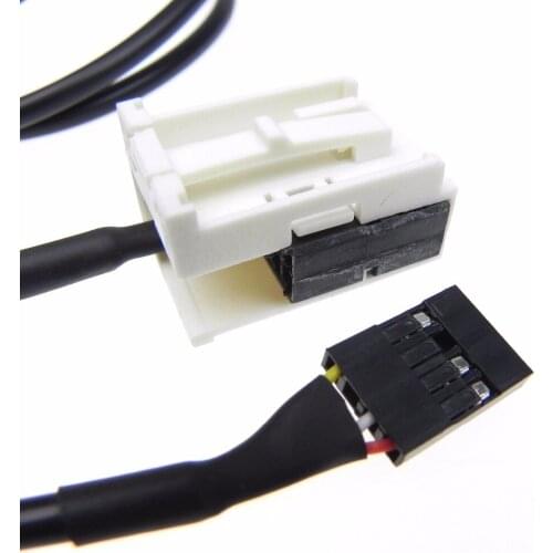 5pcs/ High Quality AUX USB Switch Cable For RCD510 RCD310 VW GolfGTIR MK5 MK6 Jetta