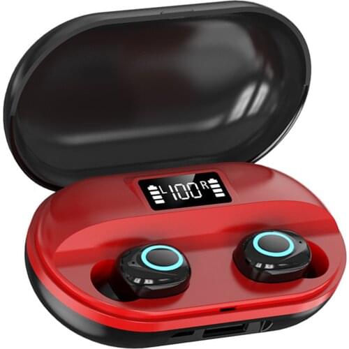 A41-TWS BT5.0 Wireless Earbuds With Mic Waterproof Sports In-Ear Stereo Surround Hi-Fi Earphone With Digital Charging Bin