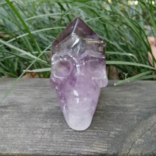 Amethyst Skull