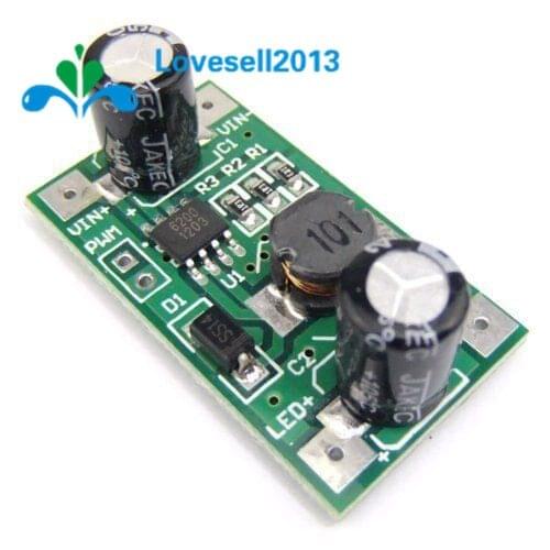2pcs DC-DC 5-35V To 700mA Step Down Buck Power Supply For Arduino CC/CV Step-Down Power Module PWM Dimming LED Driver