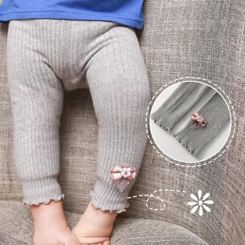 Bobora Baby Tights Seamless Non Slie Skid Grip Leggings Cotton Pantyhose Newborn Infant Toddler