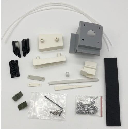 Fuselage plastic parts for LX Model Sky flight Hobby 1200mm wingspan F4U rc warbird plane