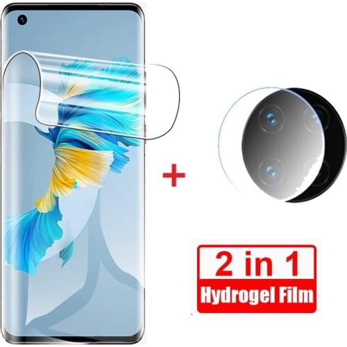 Hydrogel Film For Huawei mate 30E 5G/40 RS Film Camera Lens For Huawei mate 40 Pro 40 Pro Plus Screen Protector Film Not Glass