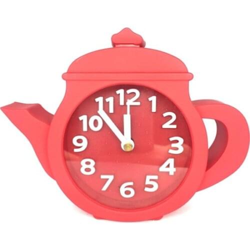 Jetfast Teapot Teapot Shaped Table clock desk clock relogio de mesa настольные часы reloj de escritorio