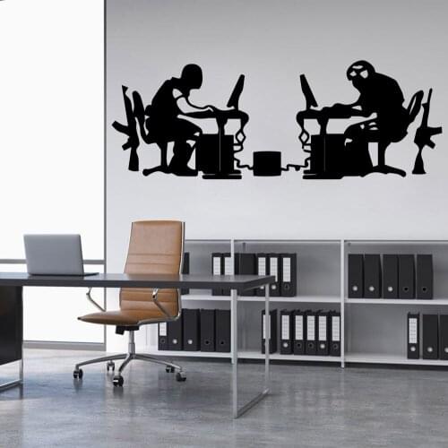 Large Soldier Wall Art Decal Decoration Fashion Sticker For Babys Room Decoration Decoration muursticker