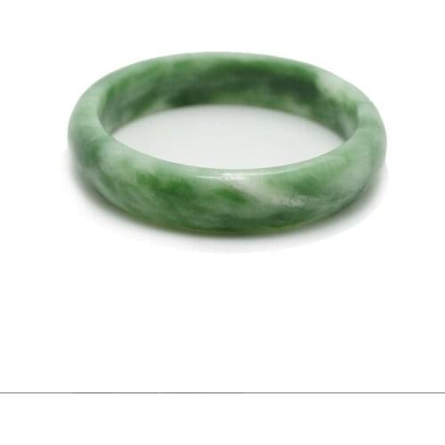 Natural Jade Guizhou Cui bracelet genuine jade a goods jade bracelet fluttering dark green jade bracelet