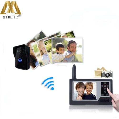 New Arrival High Quality Mobile Wifi Video Door Phone outdoor Wireless intercom Wireless Video Doorbell
