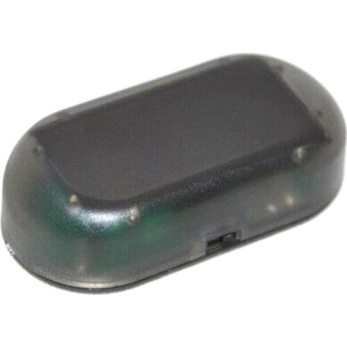 Solar Energy Car LED Alarm Light Night Warning Flash Signal for Car Safety Security System Car Styling