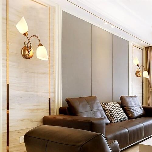 Northern Europe European E27 Modern Creative Wall Light Living Room Corridor Balcony Lamp 220V Wall Sconce For Home Ligting