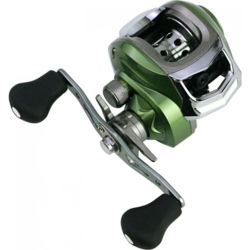 High Speed 17+1BB 7.2:1 Gear Ratio Fishing Bait Casting Reel Braking Force 8KG / 18LB with Right Left Hand Optional