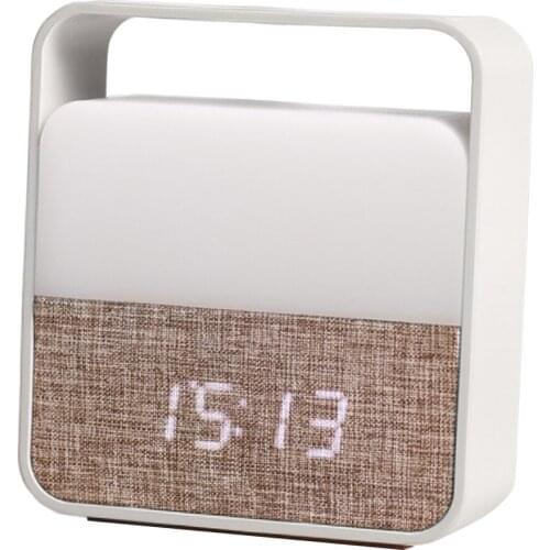 1PCS Digital Alarm Clock Table Clock 12/24H Display For Bedroom Office Kids Room