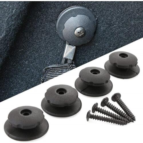 4PCS Car Cargo Net Replacement Hooks for mercedes cla opel zafira b renault trafic golf mk4 audi a4 b5 megane 3 tucson 2017