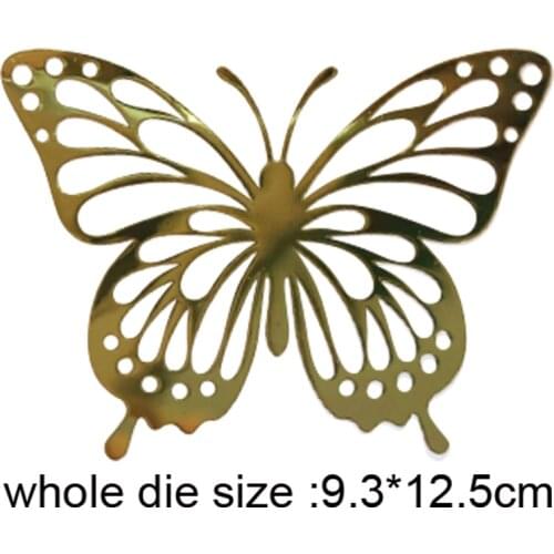 Butterfly 2020 New Metal Cutting Dies for DIY Scrapbooking Album Paper Cards Decorative Crafts Embossing Die Cuts 9.3x12.5cm