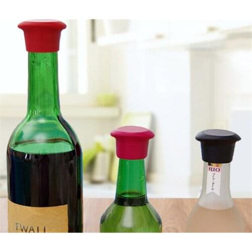 Free shipping 1000pcs Creative Silicone Fresh Beer Bottle Stopper Cruet Of Wine Cork Stopper Bottle Cap Flip Top Lid Seal Cork