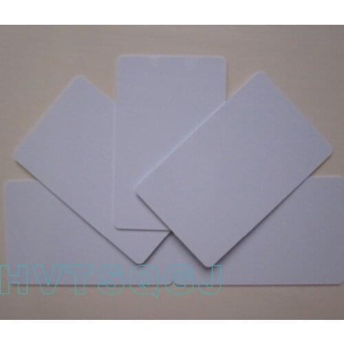 Free shipping 200 pcs RFID card IC 13.56MHz PVC blank card for access control