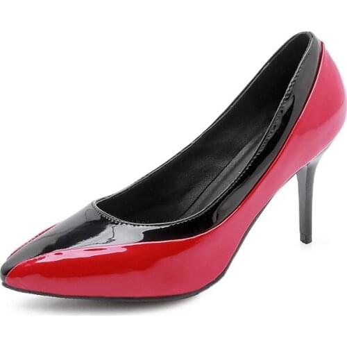 Big Size 9 10 11 12 13 14 15 16 17 ladies high heels women shoes woman pumps Pointed slippers