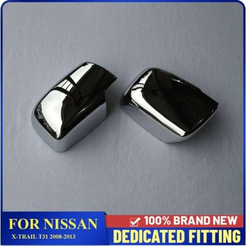 For Nissan X-Trail X Trail T31 2008 2009 2010 2011 2012 2013 Side Door Rearview Mirror Frame Cover Auto Accessories