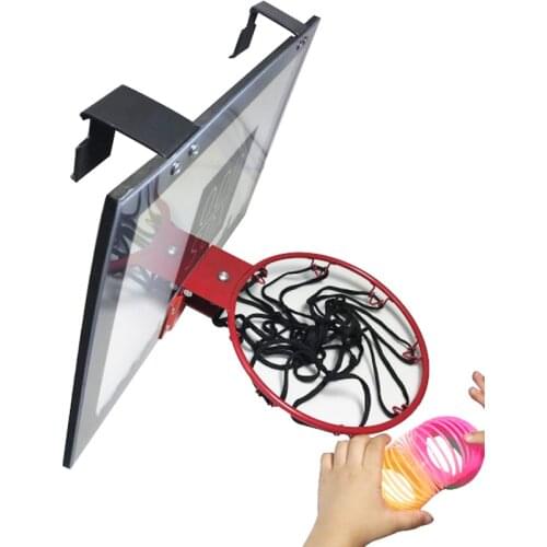 Childrens basketball stand transparent wall hanging basketball board easy to hang indoor basketball hoop outdoor small basket