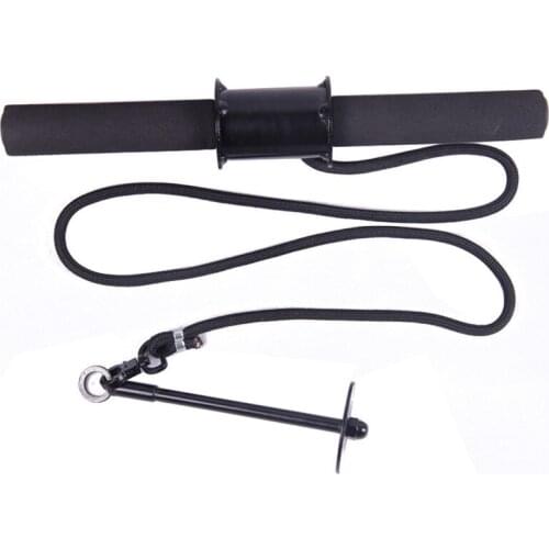 Wrist forearm exerciser trainer weight-bearing rope wrist arm gripper dumbbell plates accessories