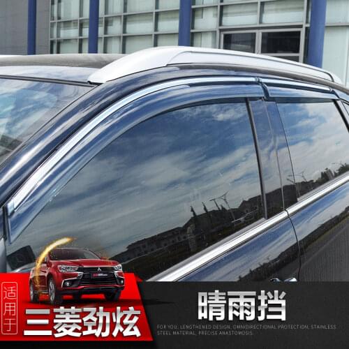 For Mitsubishi ASX 2013-2020 High-quality ABS Sunny rain special modified window weather rain eyebrow