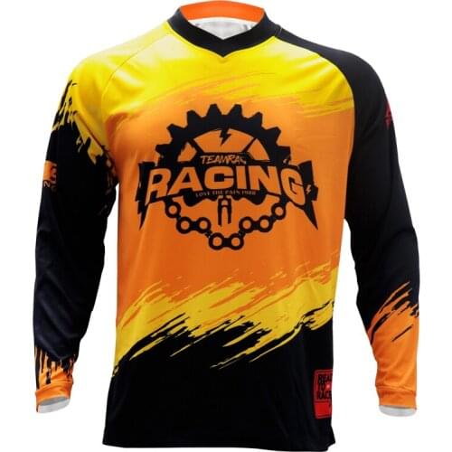 MTB Explosion bicycle downhill jersey Motorcycle Jersey loco motive shirt Fitness breathable competitive race short sleeve T