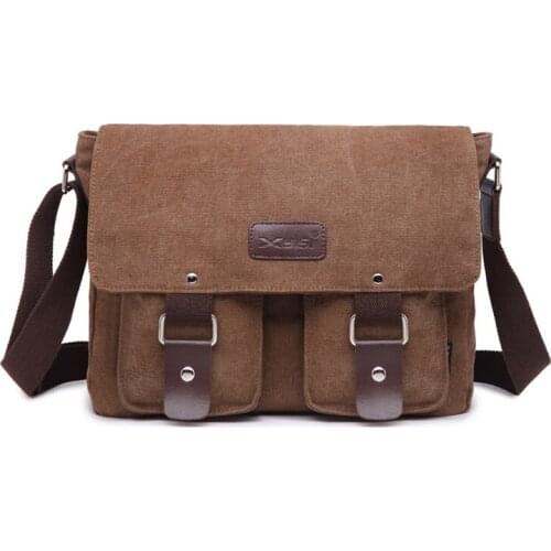 Hot Sale Leisure Single Shoulder Bag Canvas Bag For Men Crossbody Bag Postman Bag mens Handbags