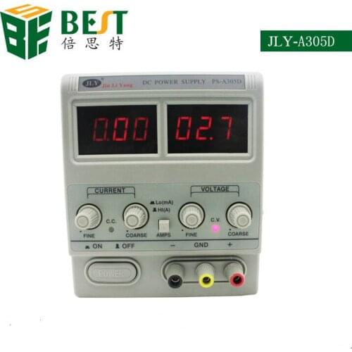 Maintenance power supply DC adjustable power supply 30V5A laptop repair electric meter JLY-A305D