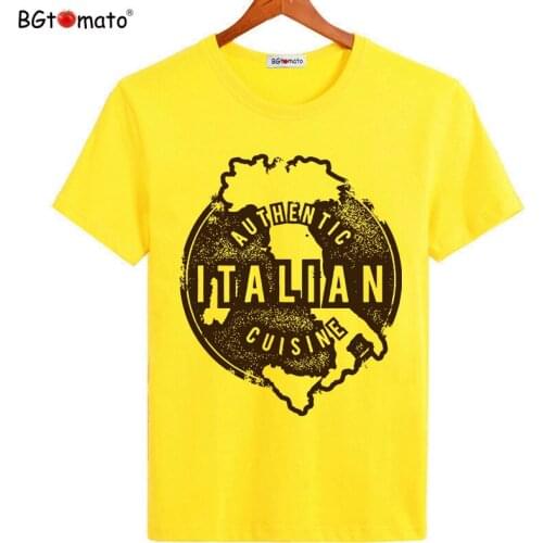 BGtomato Factory store cheap sale mens summer shirts Original brand good quality casual tops Super fashion printing T-shirt 324