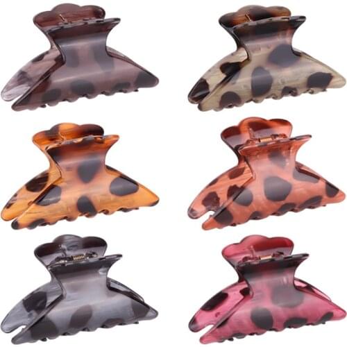 9cm Hair claws Hairpins Trendy Hair Clip For Women Girl Accessories Hair Turtle 6 different color ACC45