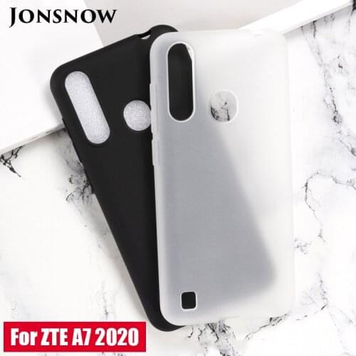 Soft Case for ZTE Blade A7 2020 Fingerprint Version Anti Skid Protection Silicone Cover for ZTE Blade A7 2020 Cases 6.09 inch