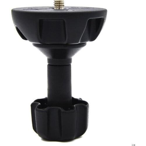 75mm Bowl Adapter, Metal Half Ball Flat to Bowl Adapter Convert with 3/8-inch Screws Mount on Tripod and Fluid Head fr Manfrotto