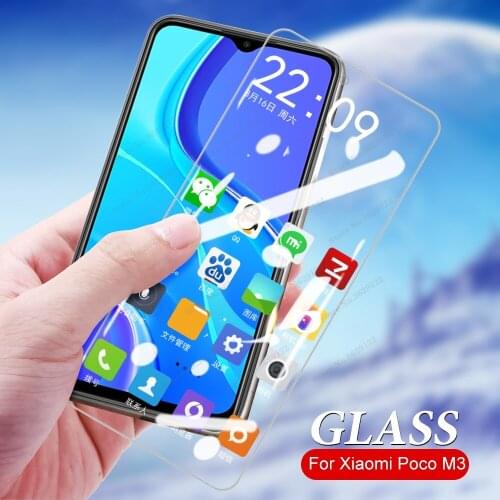 Film For POCO M3 Glass for Xiaomi POCO M3 Glass Full Cover Screen Protector Tempered Glass For Xiaomi Redmi POCO M3 Poko M3