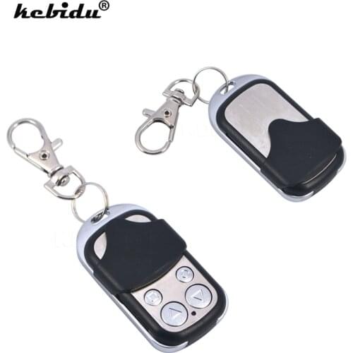 Kebidu Hot Sale Worldwide Wireless Garage Remote Control Duplicate Key Fob 433MHZ Cloning Gate Garage Door