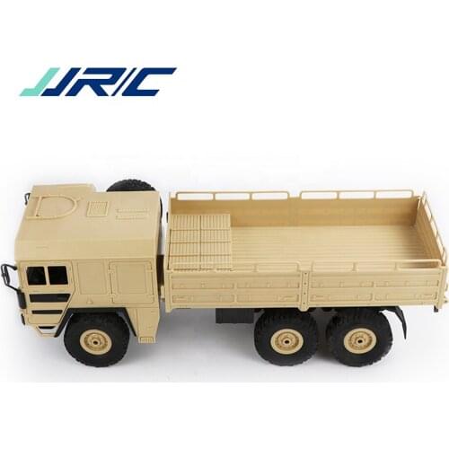 Rc Car Military TruckJJRC Q64 1/16 2.4G 6WD 6 Wheels Racing Toys For Children Kids Gifts PresentsOff-road Rock Crawler RTR Toy