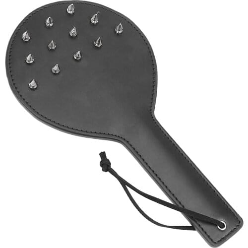 Sex Rivet Whip PU Leather Sex Toys for Couples Adult Games Slave Paddle Flirting